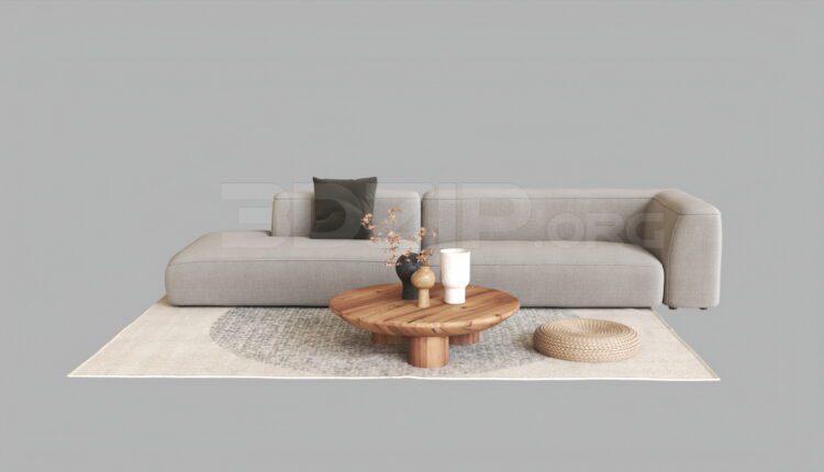 4244. Free 3D Sofa Model Download