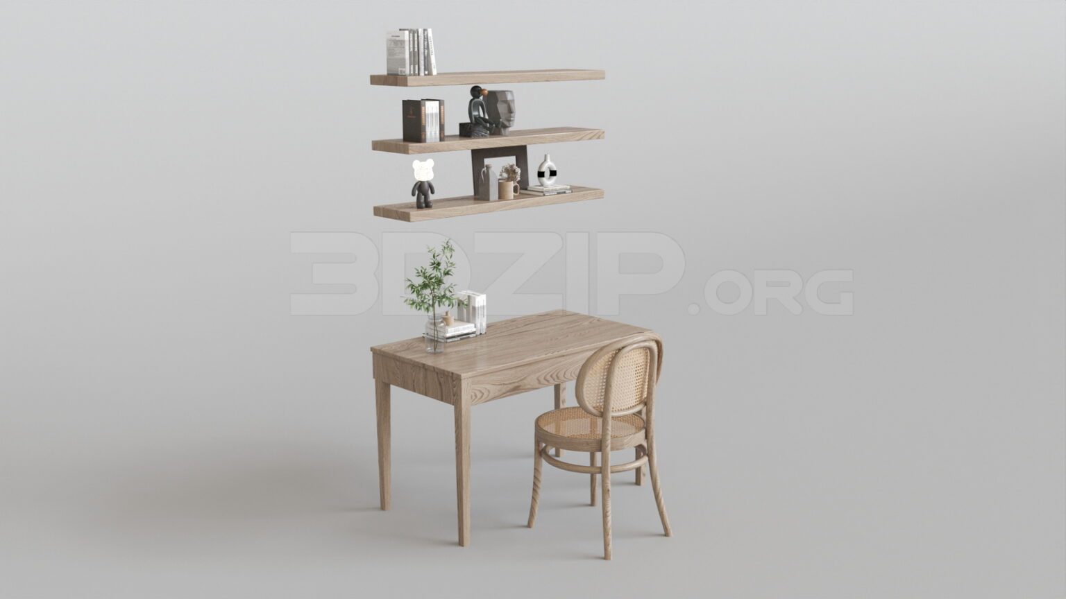 4279. Free 3D Desks Model Download