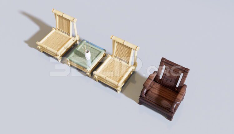 11226. Thư viện 3dsmax tổng hợp về bàn ghế đồng kỵ, trường kỷ miễn phí tải về