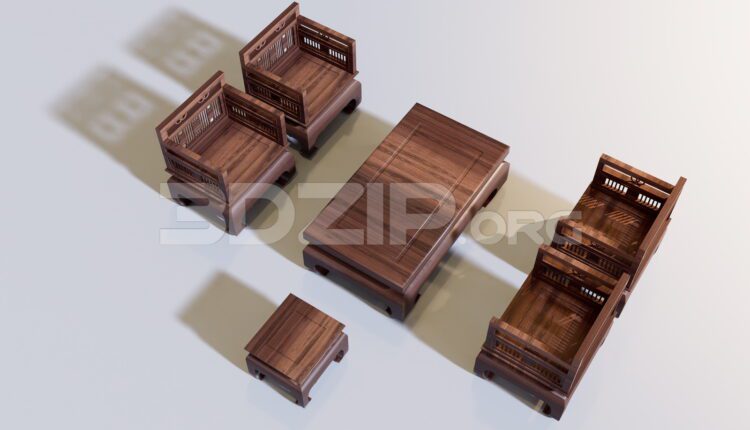 11226. Thư viện 3dsmax tổng hợp về bàn ghế đồng kỵ, trường kỷ miễn phí tải về