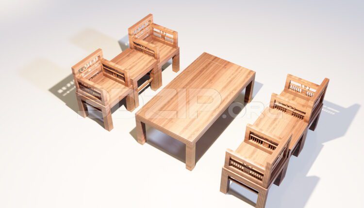 11226. Thư viện 3dsmax tổng hợp về bàn ghế đồng kỵ, trường kỷ miễn phí tải về