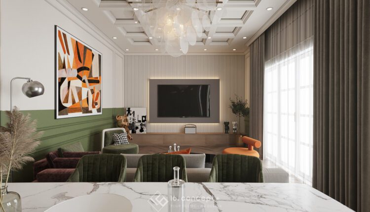 13202. Free 3D House Interior Model Download by Ho Quoc Bao