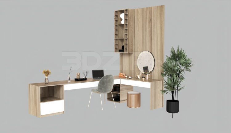 4475. Free 3D Table Work Model Download