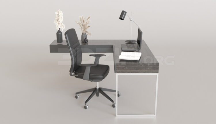 4542. Free 3D Table Work Model Download 