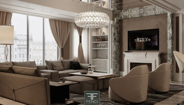 13225. 3D Living Room Interior Model Download by Yen Nguyen