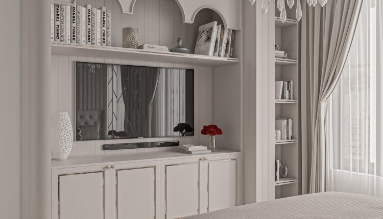 13232. Download Free 3D Neoclassical Bedroom Interior Model By Luu Dao Tu