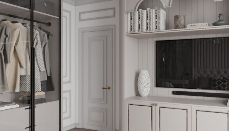 13232. Download Free 3D Neoclassical Bedroom Interior Model By Luu Dao Tu