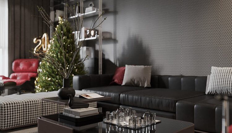 13238. 3D Living Room Interior Model Download by Tuan Anh Doan