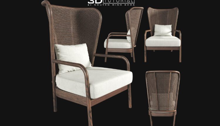 Download Free 3D Flint lounge chair Model By Nguyen Minh Khoa