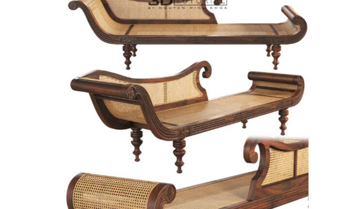 Download Free 3D Indochine Bench 02 Model By Nguyen Minh Khoa