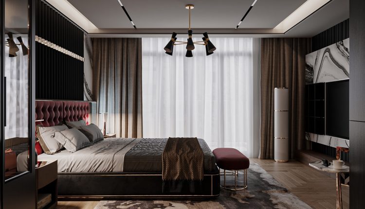 13264. Download Free 3D Bedroom Interior Model By Truong Hoa