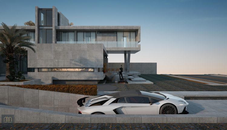 13268. 3D Villa Resort Exterior Model Download By Tran Xuan Truong