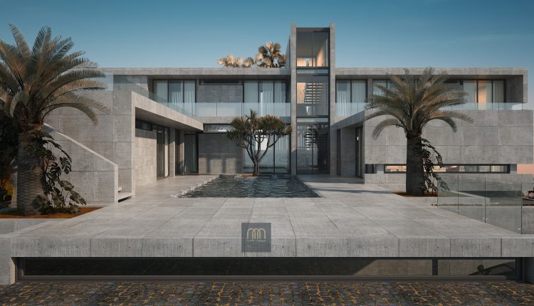 13268. 3D Villa Resort Exterior Model Download By Tran Xuan Truong