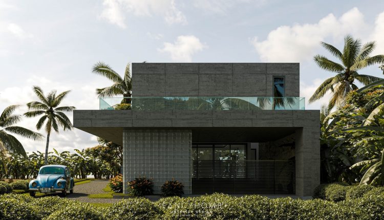 13279. 3D House Exterior Model Download By Hoang Trong Quan