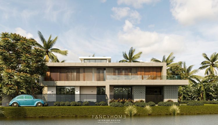 13279. 3D House Exterior Model Download By Hoang Trong Quan