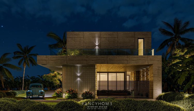 13279. 3D House Exterior Model Download By Hoang Trong Quan