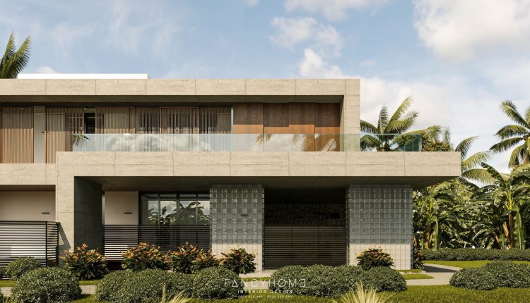 13279. 3D House Exterior Model Download By Hoang Trong Quan