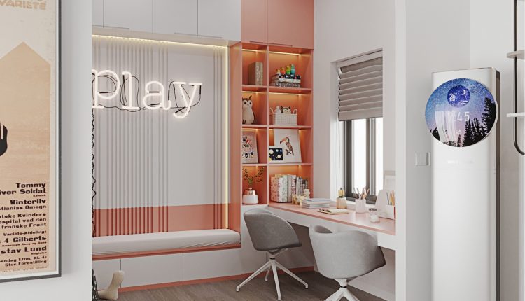13280. Download Free 3D Children Room Interior Model by Kim Nhat Linh