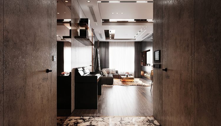 13291. Download Free 3D Apartment Interior Model By NV Khiem