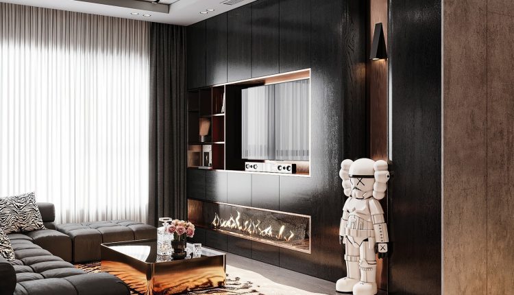 13291. Download Free 3D Apartment Interior Model By NV Khiem