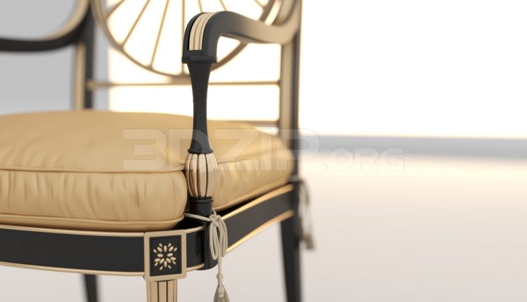 5305. Free 3D Armchair Model Download