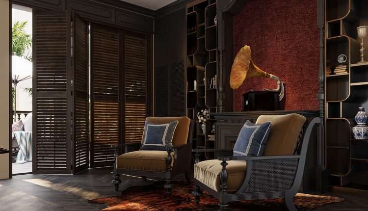 13304. Free 3D Workroom Interior Model Download By Dang Quynh