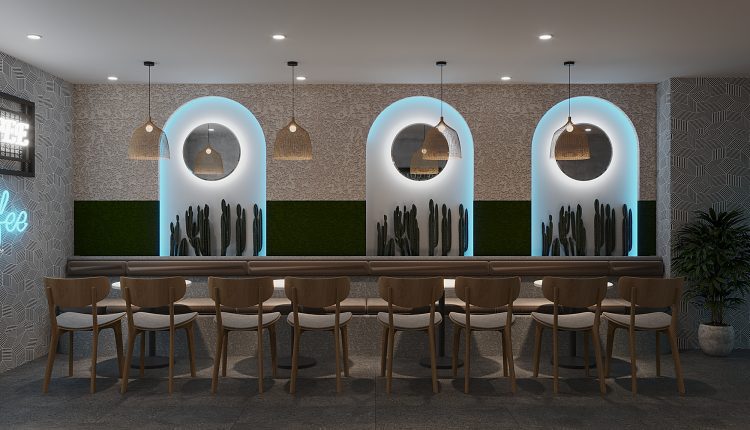 13306. Free 3D Coffee Room Interior Model Download by Oi A Chun