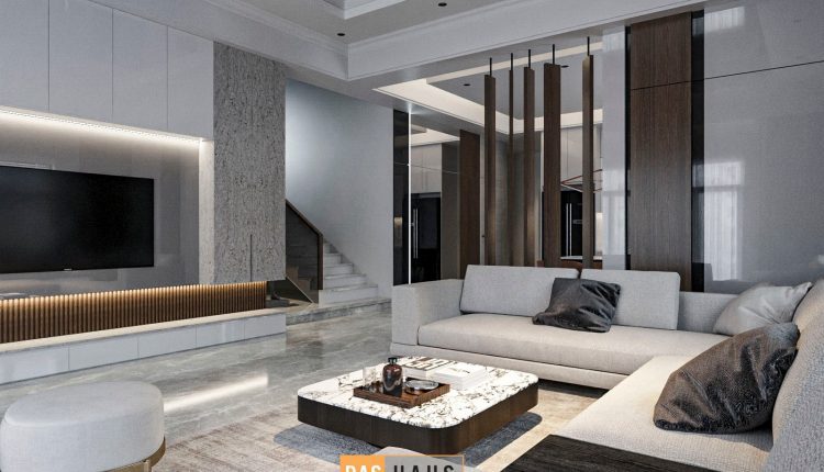 13310. 3D Living Room – Kitchen Interior Model Download by Tuan Tu Nguyen