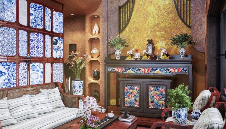 13311. Free 3D Indochine House Interior Model Download by Tran Xuan Binh