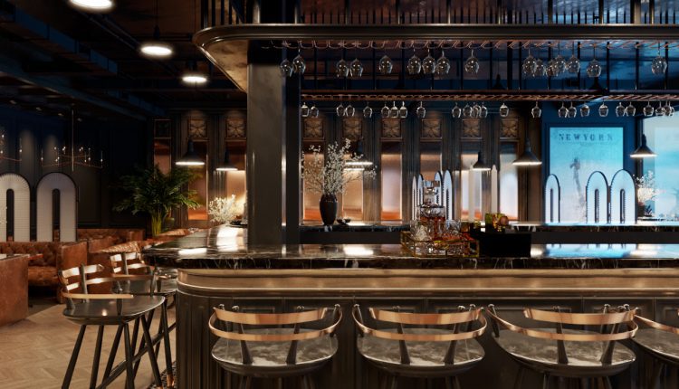 13324. Download Free 3D Restaurant Interior Model by Minh Hoang Vu
