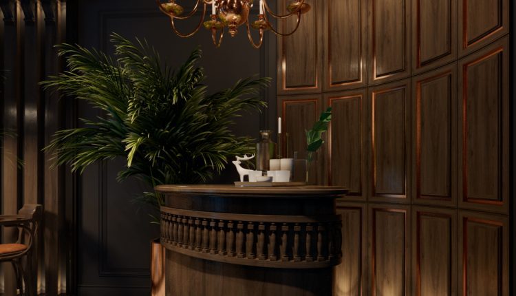 13324. Download Free 3D Restaurant Interior Model by Minh Hoang Vu