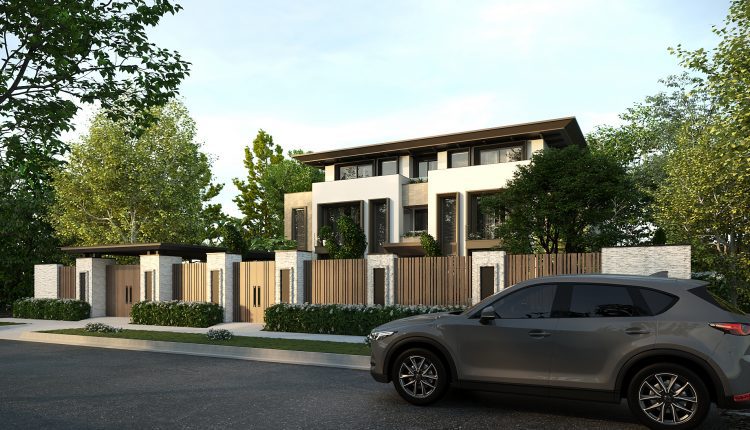 13338. 3D House Exterior Model Download By Quang Linh