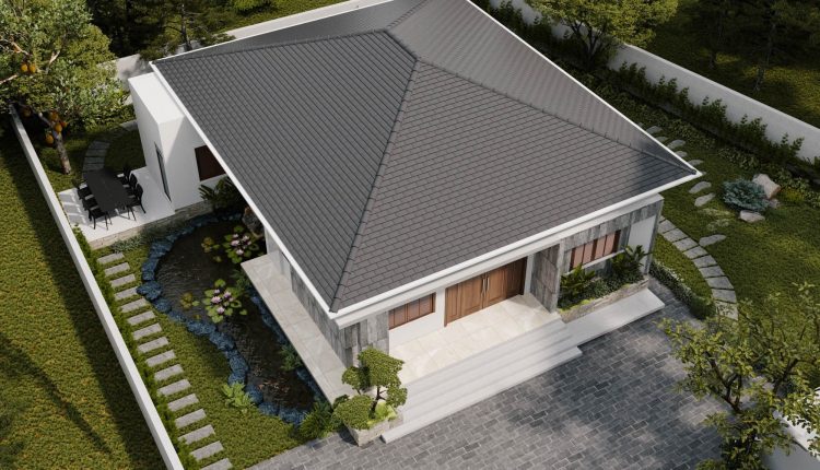 13349. Free 3D Garden House Exterior Model Download by Nguyen Dang Toan