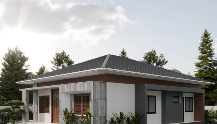 13349. Free 3D Garden House Exterior Model Download by Nguyen Dang Toan
