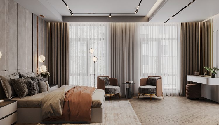 13358. Download Free 3D Bedroom Interior Model by Nguyen Huu Cong (1)