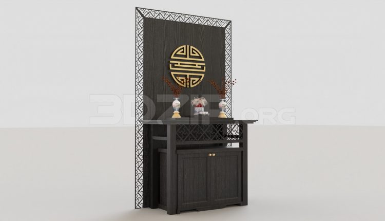 5321. Free 3D Altar Model Download