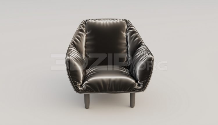 5335. Free 3D Armchair Model Download
