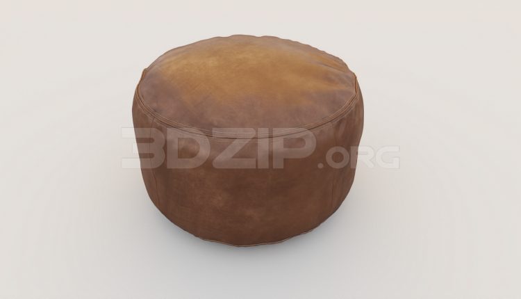 5344. Free 3D Stool Model Download (1)