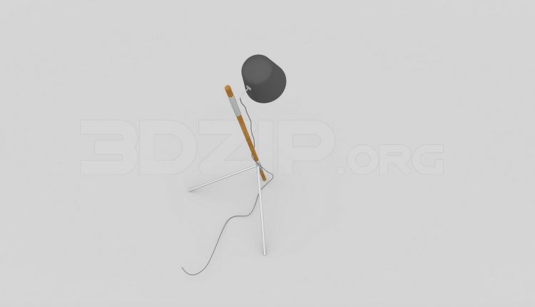 5382. Free 3D Floor Lamp Model Download