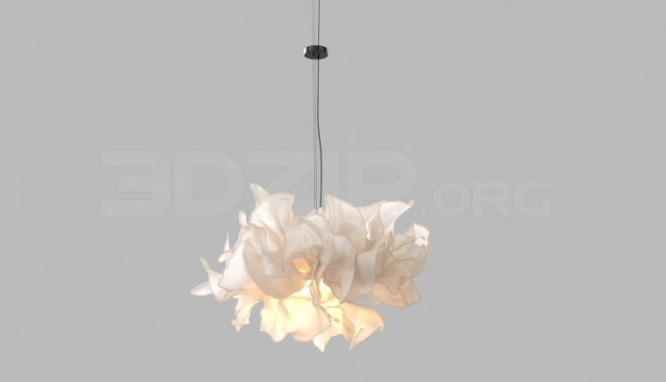 5415. Free 3D Ceiling Light Model Download