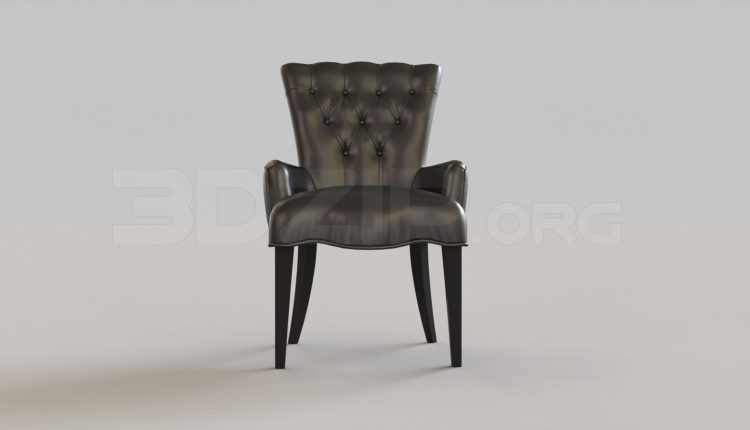 5439. Free 3D Armchair Model Download