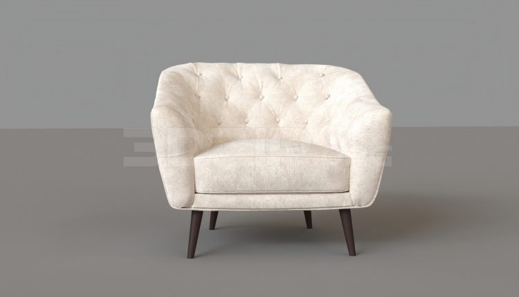 5478. Free 3D Armchair Model Download