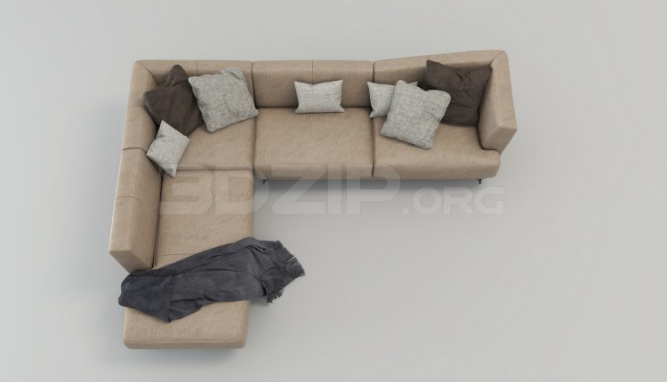 5490. Free 3D Sofa Model Download (2)