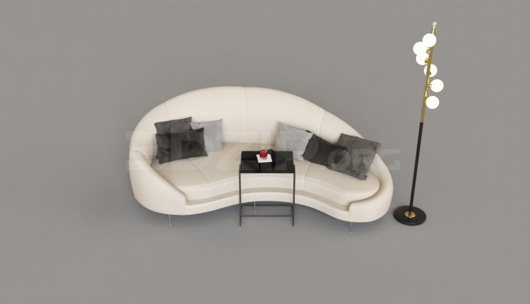 5509. Free 3D Sofa Model Download