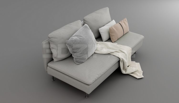 5586. Free 3D Sofa Model Download