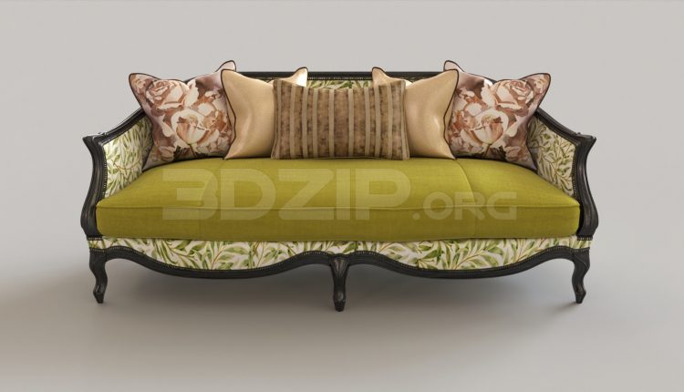 5608. Free 3D Sofa Model Download