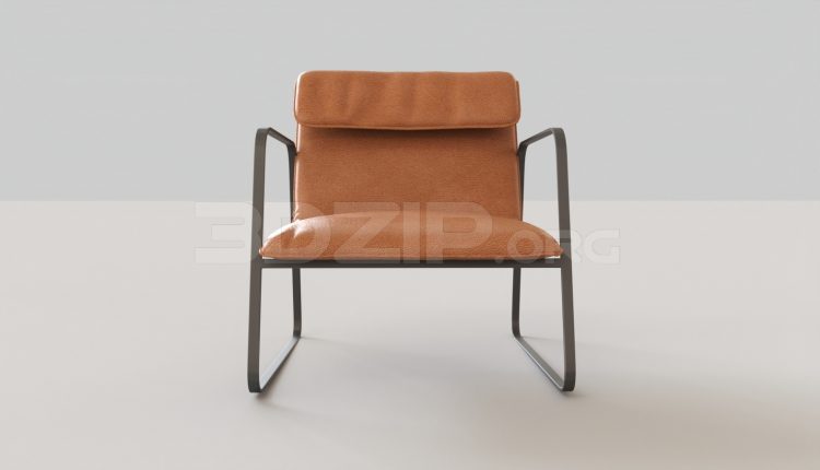 5613. Free 3D Armchair Model Download