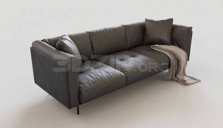 5614. Free 3D Sofa Model Download