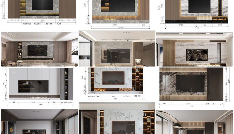 11310. Free Download TV wall image detail By Cgtips