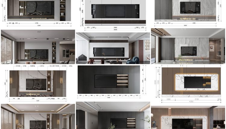 11310. Free Download TV wall image detail By Cgtips